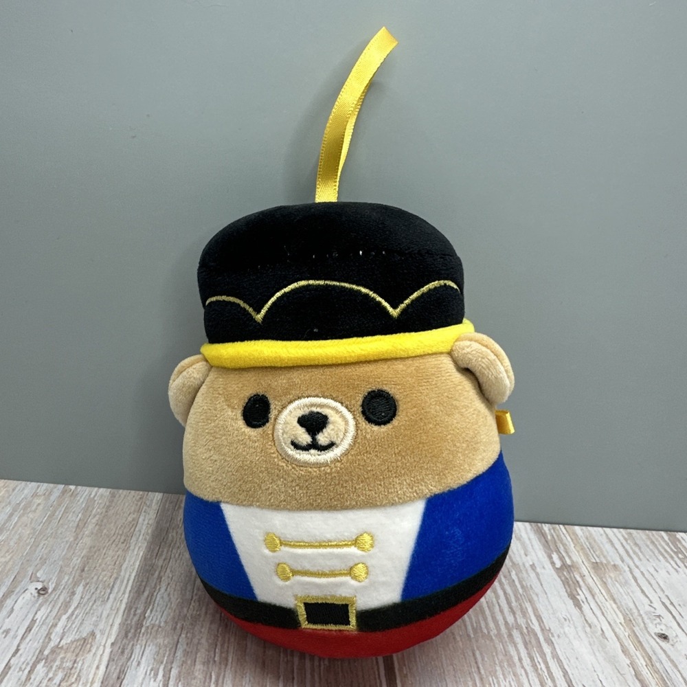 The Original Squishmallows Braven the Nutcracker Bear 5" Mini Plush Toy 2024